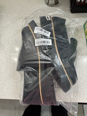 Women’s Black Flats with Tan Trim - Classic Slip-On Loafers